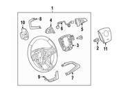 Saab Steering Wheel - Genuine Saab 13316543