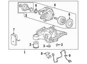 Saab Differential Lock Wiring Harness - Genuine Saab 13330277