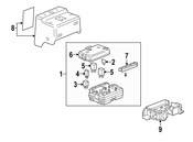 Saab Accessory Power Relay - Genuine Saab 13500114