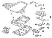 Saab Garage Door Transmitter - Genuine Saab 13501110