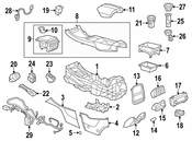Saab 12 Volt Accessory Power Outlet - Genuine Saab 13502523
