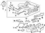 Saab Seat Memory Control Module - Genuine Saab 13577747