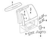 Saab Hatch Emblem - Genuine Saab 15113118