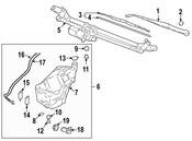 Saab Washer Fluid Reservoir Mounting Grommet - Genuine Saab 15763612