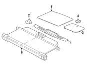 Saab Liftgate Trim Scuff Plate - Genuine Saab 15778304