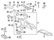 Saab Auto Trans Shift Lever - Genuine Saab 15922397