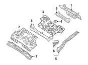 Saab Floor Plug - Genuine Saab 24441493