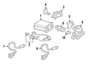 Saab Secondary Air Injection Check Valve Gasket - Genuine Saab 24577193