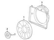 Saab Engine Cooling Fan Clutch - Genuine Saab 25790869