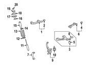 Saab Suspension Control Arm Bracket - Genuine Saab 25918964