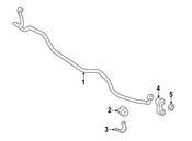 Saab Suspension Stabilizer Bar Link Nut - Genuine Saab 32005310