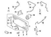 Saab A/C Receiver Drier - Genuine Saab 32008104