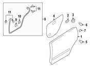 Saab Door Plug - Genuine Saab 32009103