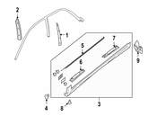 Saab Running Board Mounting Bracket - Genuine Saab 32009173