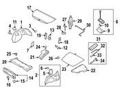 Saab Vehicle Lifting Jack Handle - Genuine Saab 32009369