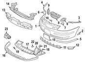 Saab Headlight Washer Cover - Genuine Saab 32016255