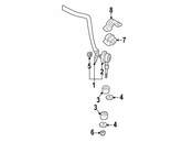 Saab Suspension Stabilizer Bar Link Bushing - Genuine Saab 4246112