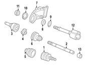 Saab Drive Shaft Damper - Genuine Saab 4645594