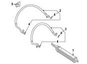 Saab Engine Oil Cooler - Genuine Saab 4729620