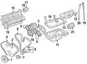 Saab Engine Timing Belt - Genuine Saab 4773545