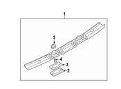 Saab License Lamp Socket - Genuine Saab 4831236