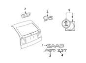 Saab Emblem - Genuine Saab 4911574