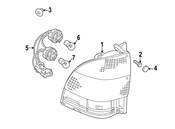 Saab Tail Light Cover - Genuine Saab 4914586