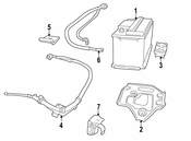 Saab Battery Cable - Genuine Saab 4946182