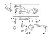Saab Suspension Control Arm Bushing - Genuine Saab 5059811