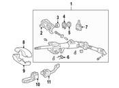 Saab Steering Wheel Position Sensor - Genuine Saab 5235783