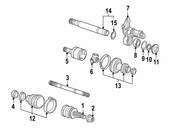 Saab Axle Hub Flange - Genuine Saab 5532726