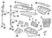 Saab Engine Oil Filter Housing - Genuine Saab 55559823