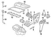 Saab Engine Valve Cover - Genuine Saab 5963004