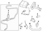 Saab Evaporative Emissions System Lines - Genuine Saab 7539349