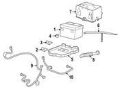 Saab Battery Cable - Genuine Saab 88986186