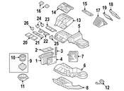 Saab HVAC Heater Blend Door Actuator - Genuine Saab 89018677