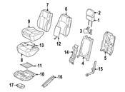Saab Seat Heater Pad - Genuine Saab 89042164