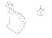 Saab OE Replacement Horn - Genuine Saab 89046916
