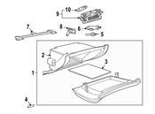 Saab Glove Box Housing - Genuine Saab 90275452