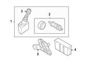 Saab Tire Valve Stem Core - Genuine Saab 9198632