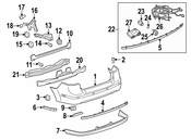 Saab Reflector Panel Nut - Genuine Saab 92151919