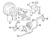 Saab Brake Fluid Level Switch - Genuine Saab 93175090