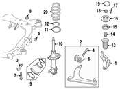 Saab Suspension Strut - Genuine Saab 93190586