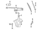 Saab Windshield Wiper Blade - Genuine Saab 93196006