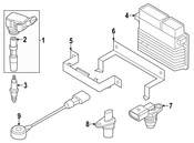 Volkswagen Engine Control Module - Genuine VW 06K906016E