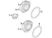Audi VW Speaker - Genuine Audi VW 11A035453