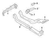 Volkswagen Instrument Panel Air Duct - Genuine VW 11B815259