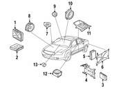 Audi Speaker - Genuine Audi 4E0035415