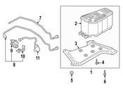 Audi Evaporative Emissions System Lines - Genuine Audi 4K0201991AR