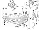 Audi Headlight Control Module - Genuine Audi 4K0941591BG